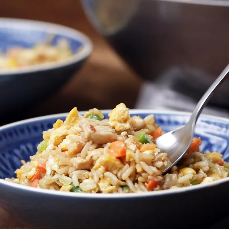 Dairy-Free Nut-Free Chinese Chicken Fried Rice