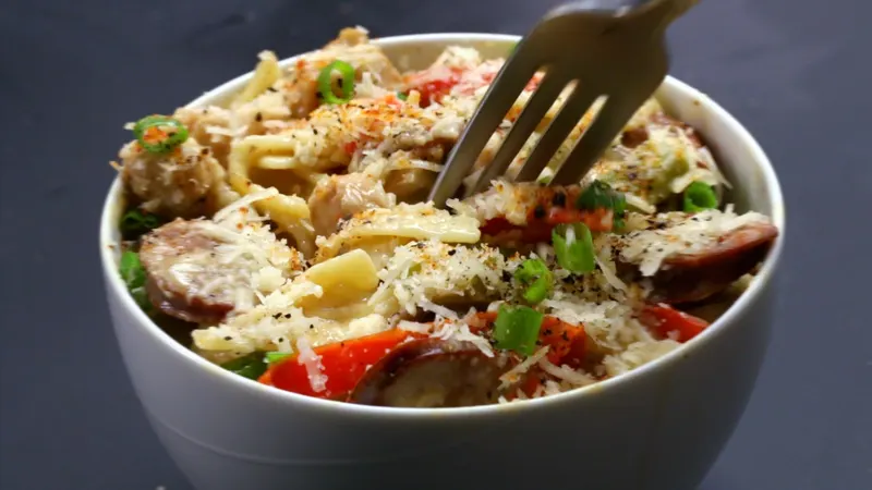Nut-Free Shellfish-Free One-Pot Cajun Pasta
