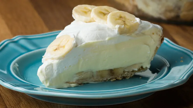 Vegetarian Gluten-Free Banana Cream Pie