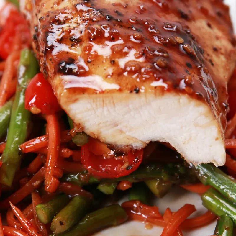 Gluten-Free Dairy-Free One-Pan Balsamic Chicken & Veggies