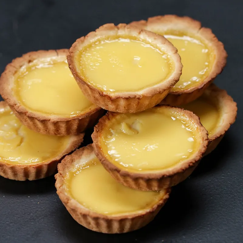 Vegetarian Nut-Free Hong Kong Style Egg Tarts