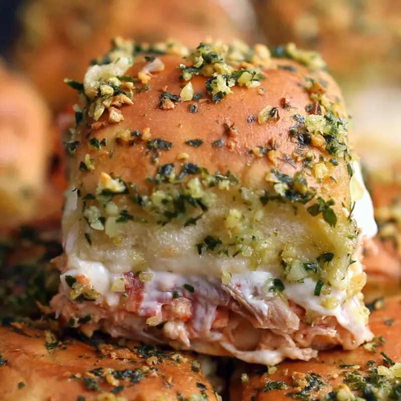 Gluten-Free Keto Chicken Parmesan Sliders