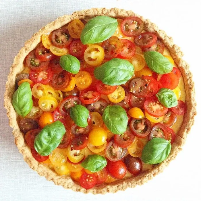 Vegetarian Nut-Free Cream Cheese Tart — United States recipe