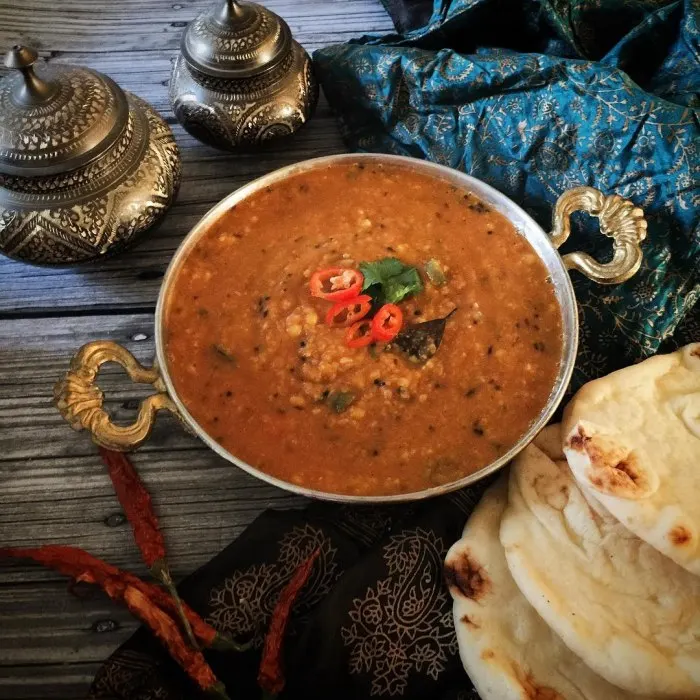 Vegetarian Gluten-Free Dal fry — India recipe
