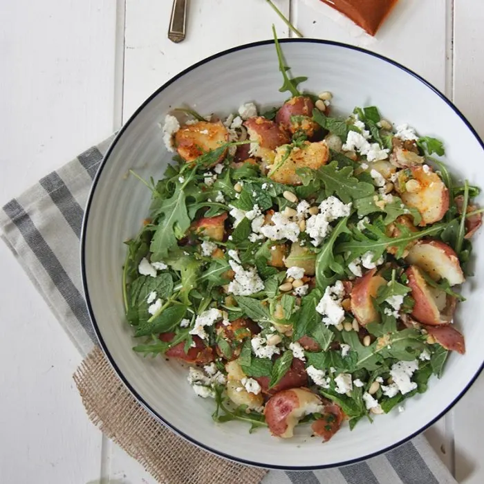 Vegan Vegetarian Spicy North African Potato Salad — Moroccan recipe