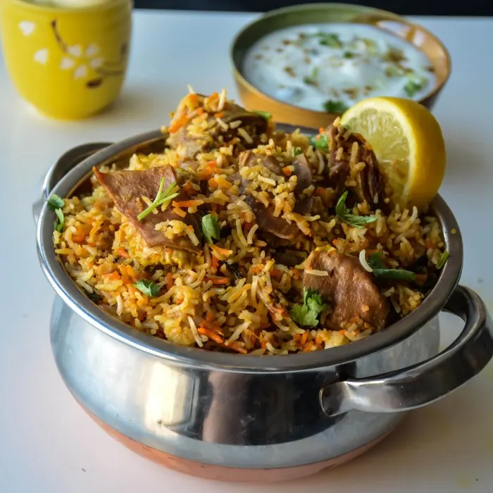 Gluten-Free Shellfish-Free Lamb Biryani — India recipe