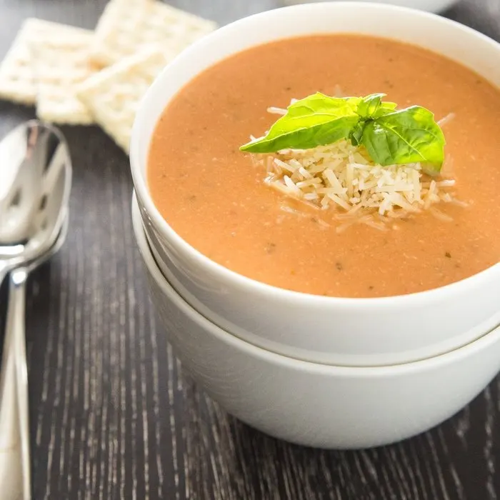 Vegetarian Gluten-Free Creamy Tomato Soup — British recipe