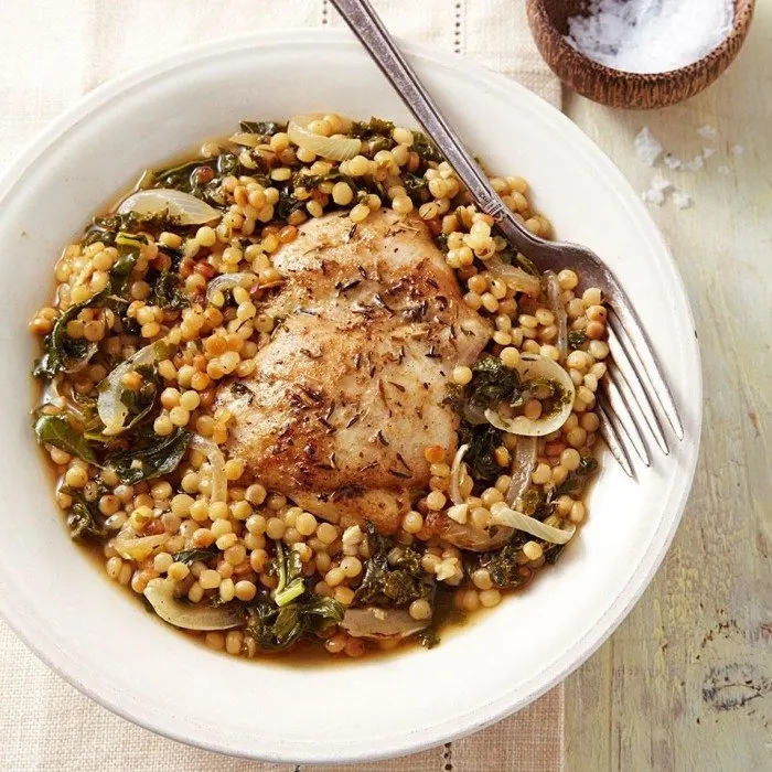 Dairy-Free Nut-Free Chicken Couscous — Moroccan recipe
