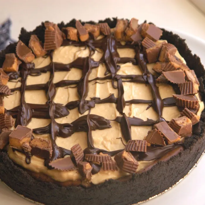 Vegetarian Gluten-Free Peanut Butter Cheesecake — United States recipe