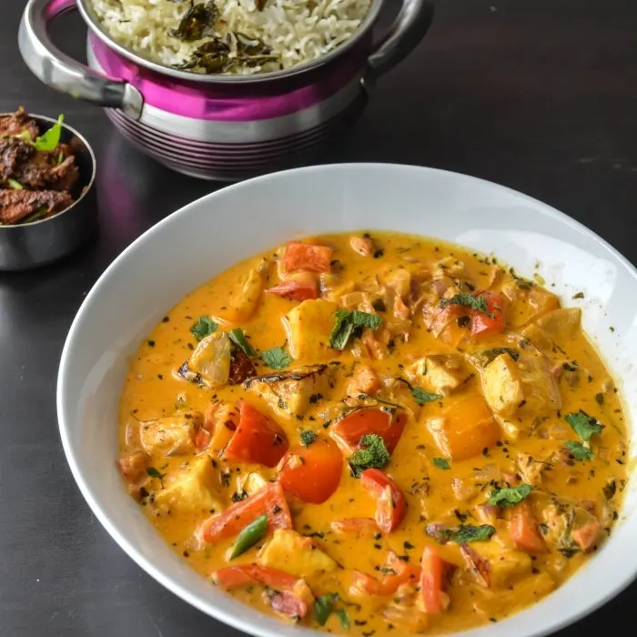 Vegetarian Nut-Free Matar Paneer — India recipe