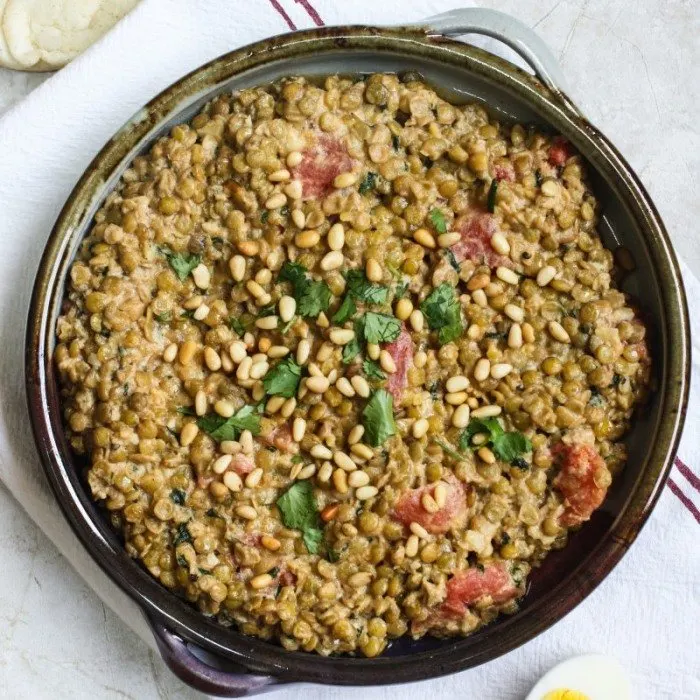 Vegan Vegetarian Tahini Lentils — Moroccan recipe