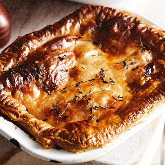 Dairy-Free Nut-Free Steak and Kidney Pie — British recipe