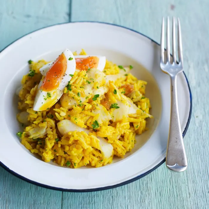 Vegetarian Gluten-Free Kedgeree — British recipe