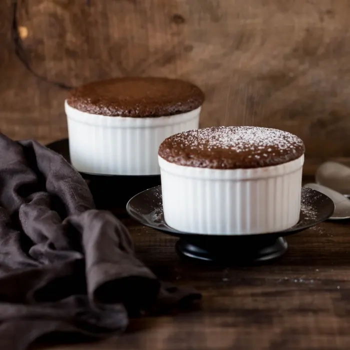 Vegetarian Gluten-Free Chocolate Souffle — France recipe