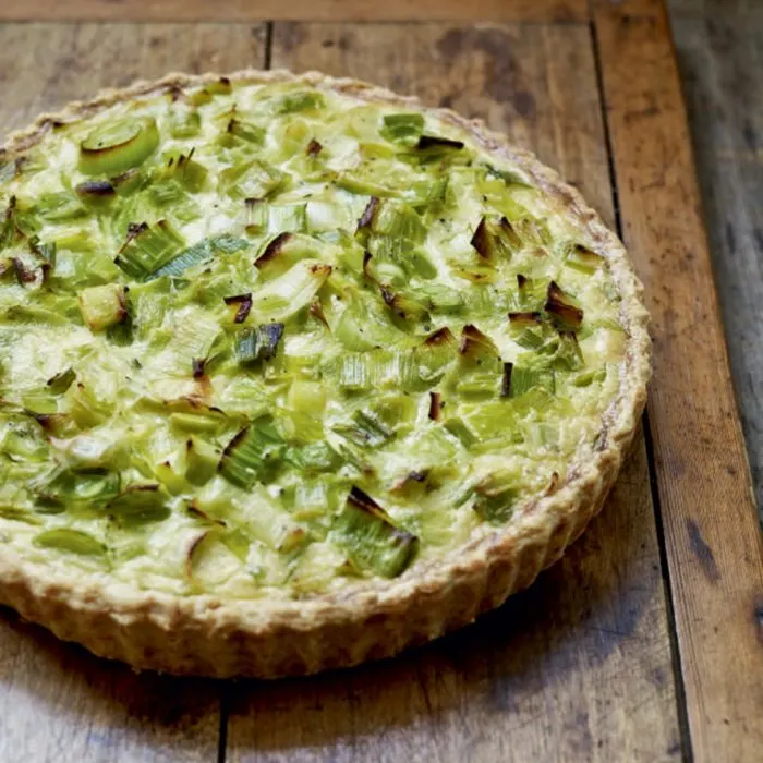 Vegetarian Nut-Free Flamiche — France recipe