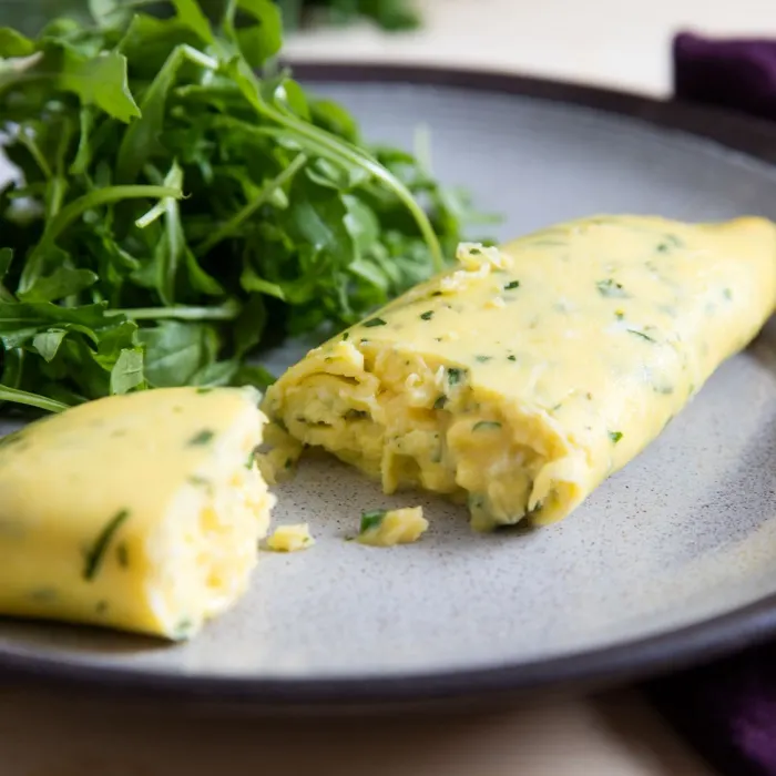 Vegetarian Gluten-Free French Omelette — France recipe