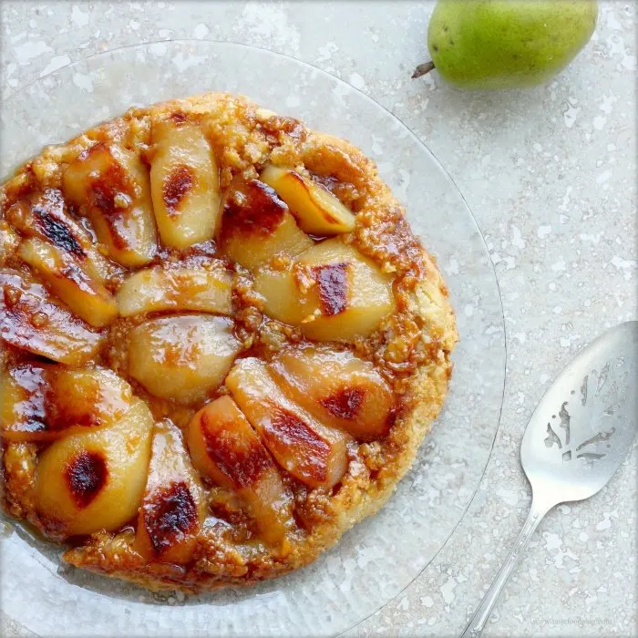 Vegetarian Nut-Free Pear Tarte Tatin — France recipe