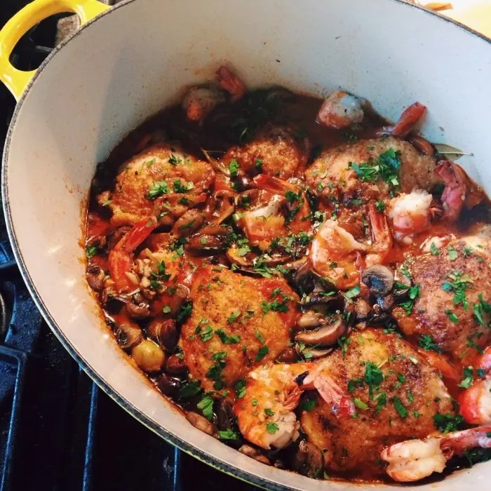 Gluten-Free Dairy-Free Chicken Marengo — France recipe