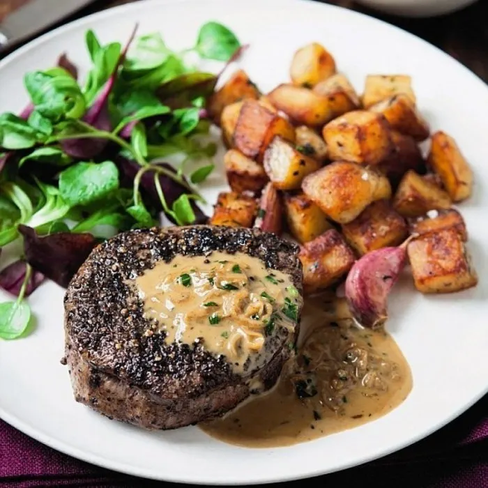 Gluten-Free Keto Steak Diane — France recipe