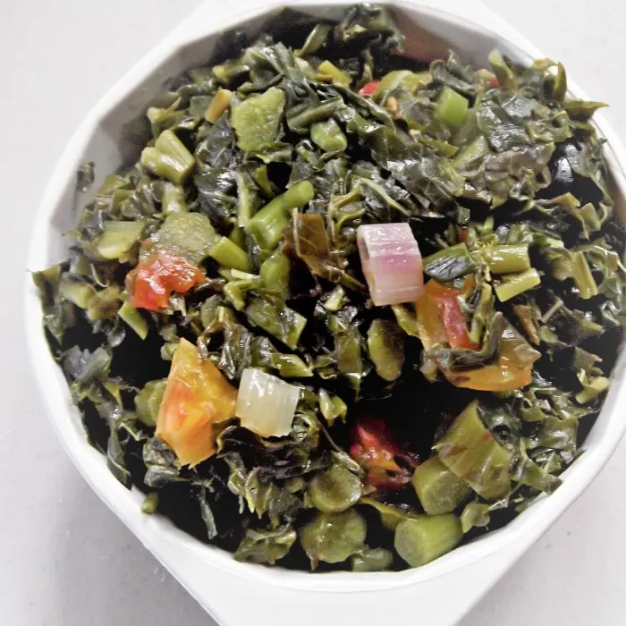 Gluten-Free Dairy-Free Callaloo Jamaican Style — Jamaican recipe