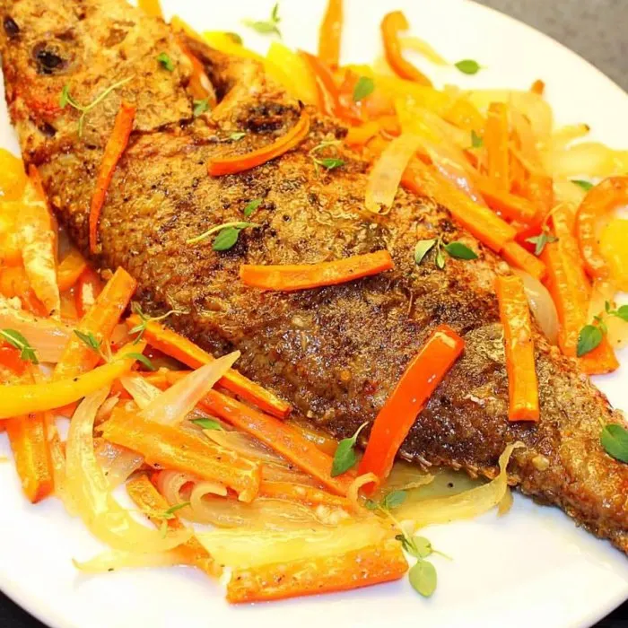 Vegan Vegetarian Escovitch Fish — Jamaican recipe