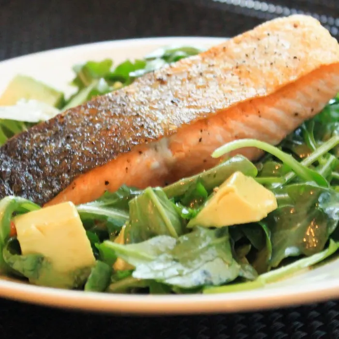 Gluten-Free Dairy-Free Salmon Avocado Salad — British recipe