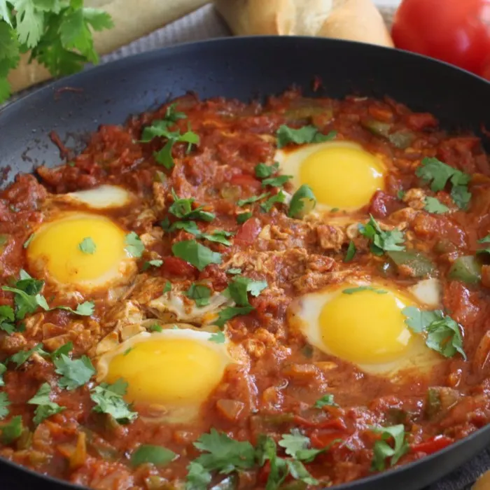 Vegetarian Gluten-Free Chakchouka — Tunisian recipe