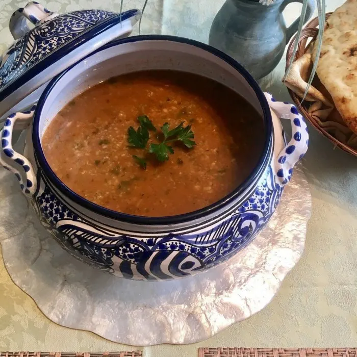 Dairy-Free Nut-Free Tunisian Lamb Soup — Tunisian recipe