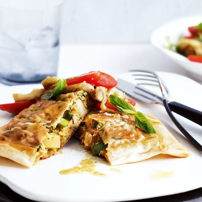 Dairy-Free Nut-Free Tuna and Egg Briks — Tunisian recipe