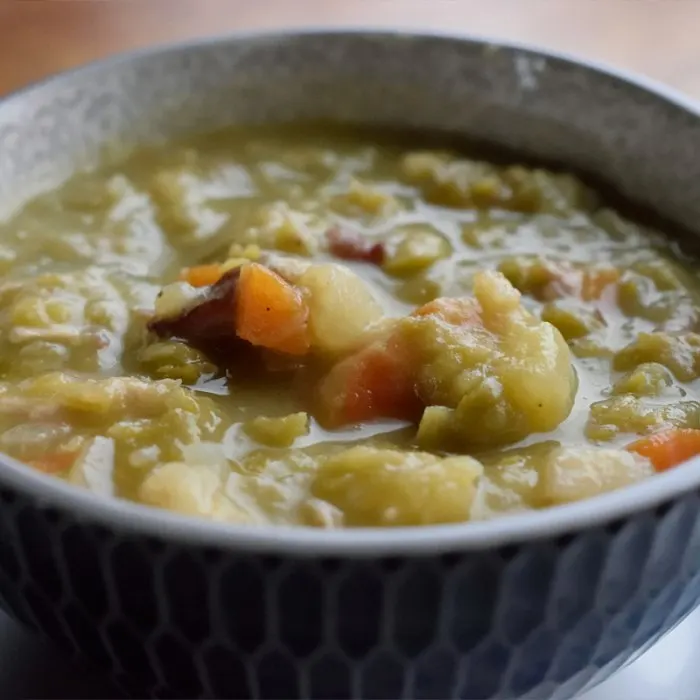 Gluten-Free Dairy-Free Snert (Dutch Split Pea Soup) — Netherlands recipe