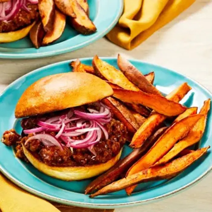 Dairy-Free Nut-Free BBQ Pork Sloppy Joes — United States recipe