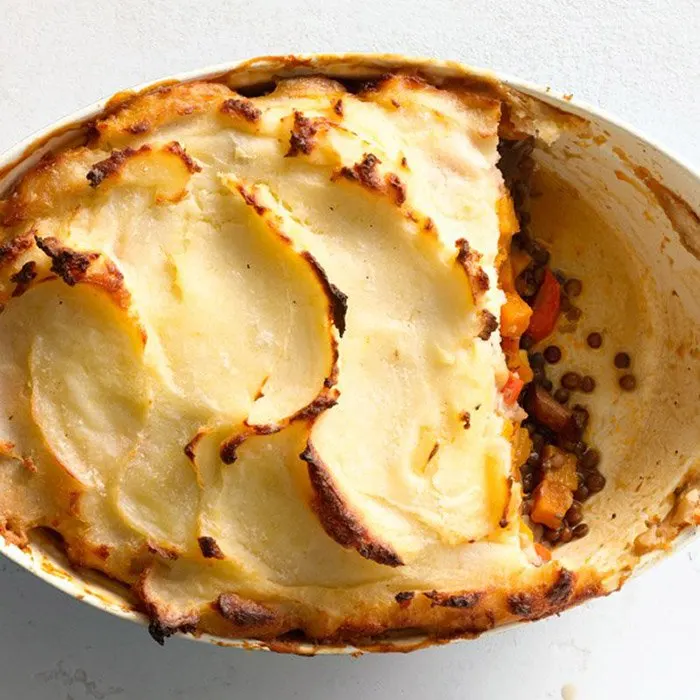 Vegetarian Nut-Free Vegetable Shepherds Pie — Irish recipe