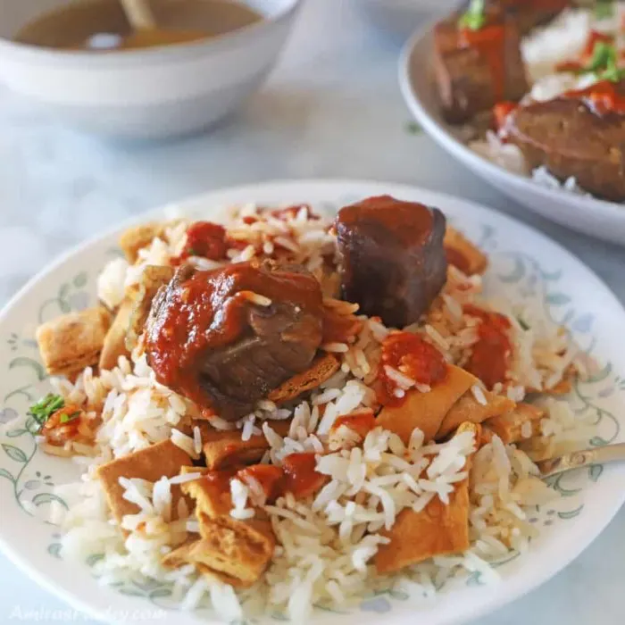 Nut-Free Shellfish-Free Egyptian Fatteh — Egyptian recipe