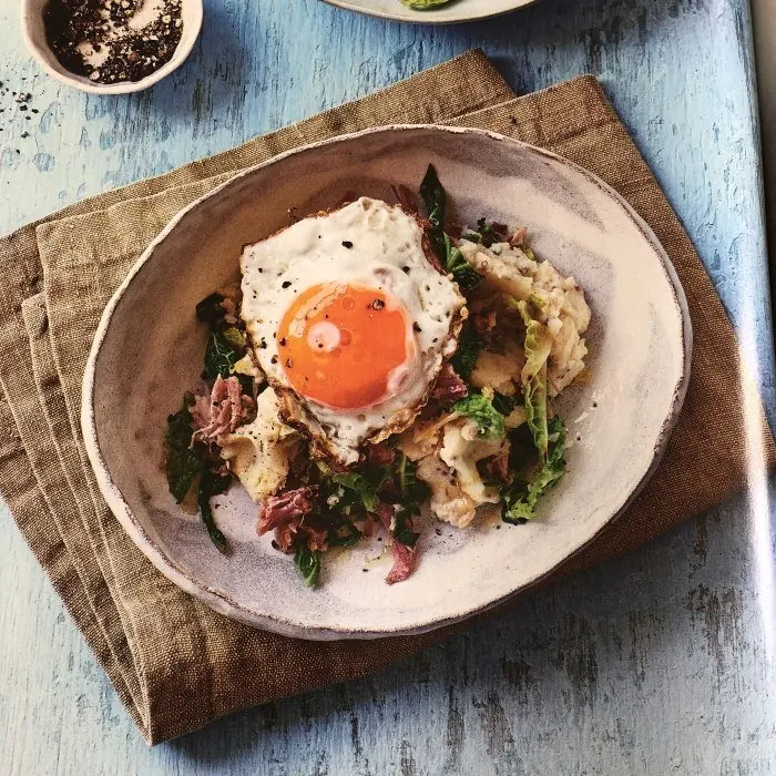 Nut-Free Shellfish-Free Ham hock colcannon — Irish recipe