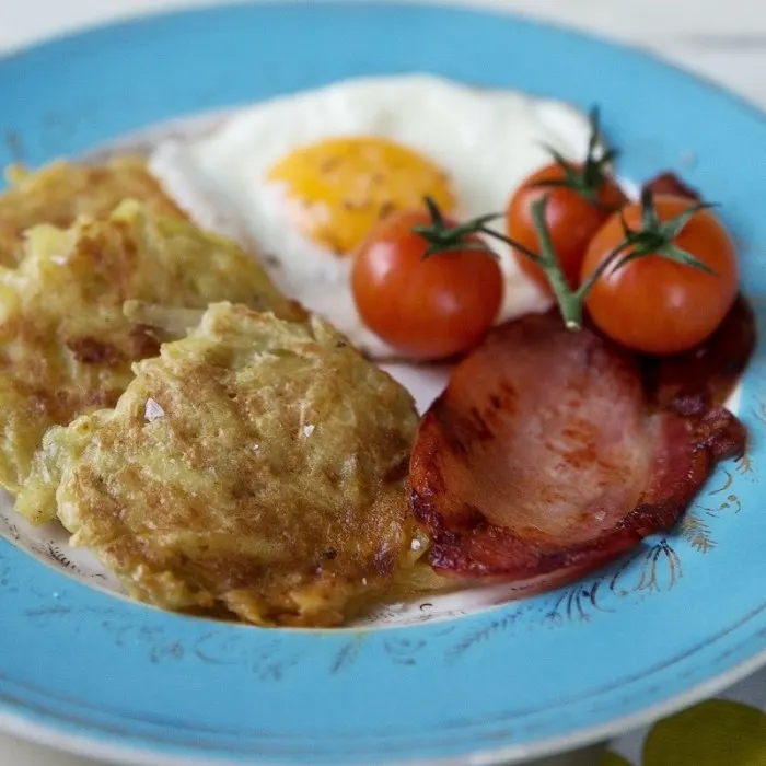 Nut-Free Shellfish-Free Boxty Breakfast — Irish recipe
