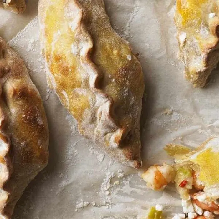 Nut-Free Soy-Free Spring onion and prawn empanadas — Portuguese recipe