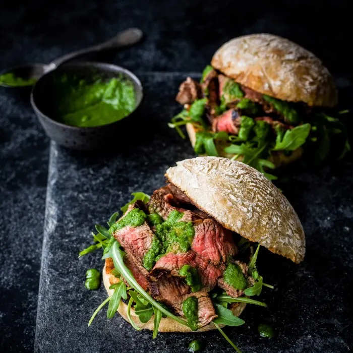 Dairy-Free Nut-Free Portuguese prego with green piri-piri — Portuguese recipe