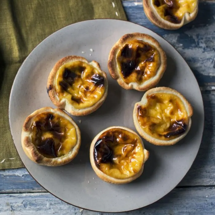 Vegetarian Nut-Free Portuguese custard tarts — Portuguese recipe