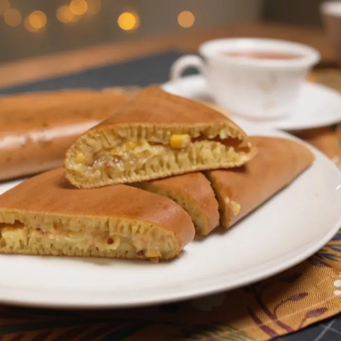 Vegetarian Apam balik — Malaysian recipe