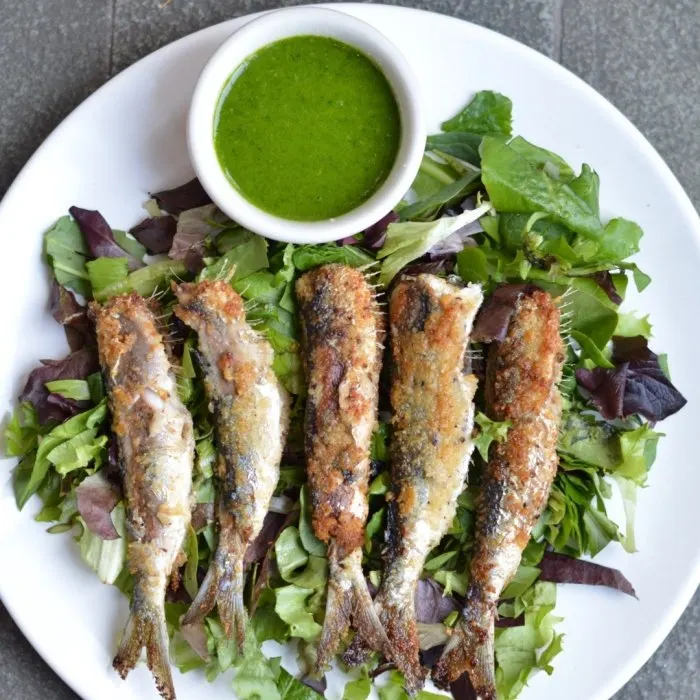Vegan Vegetarian Fresh sardines — Croatian recipe