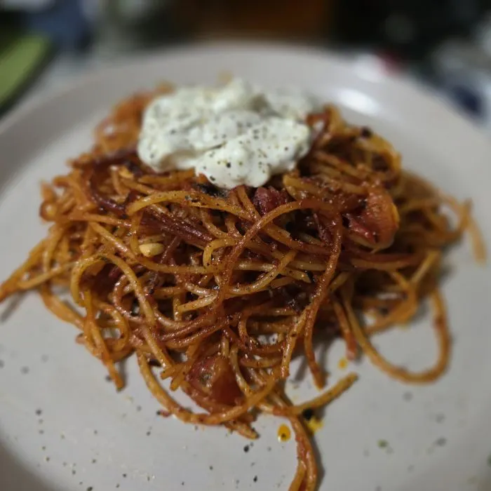 Vegan Vegetarian Syrian Spaghetti — Syrian recipe