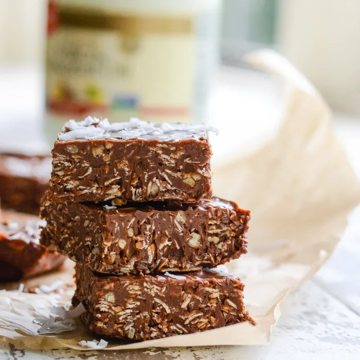 Vegetarian Nut-Free Chocolate Coconut Squares — Australian recipe