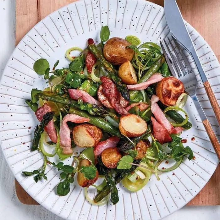 Gluten-Free Dairy-Free Warm roast asparagus salad — Australian recipe