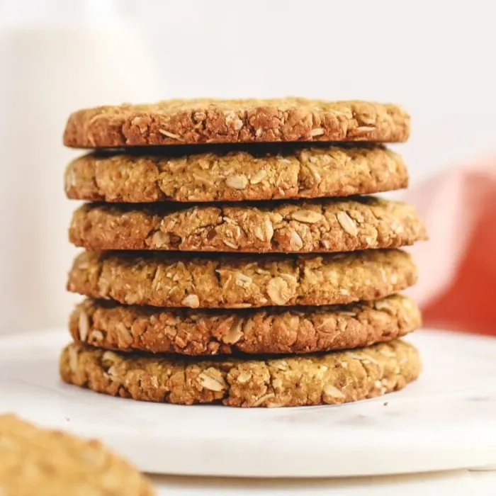 Vegetarian Nut-Free Anzac biscuits — Australian recipe