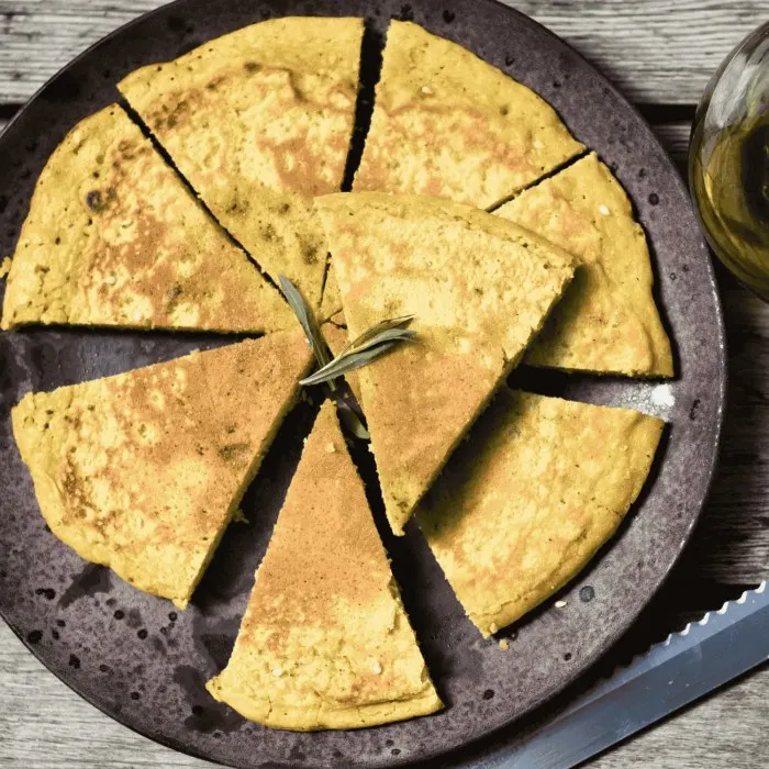 Vegan Vegetarian Fainá — Argentina recipe