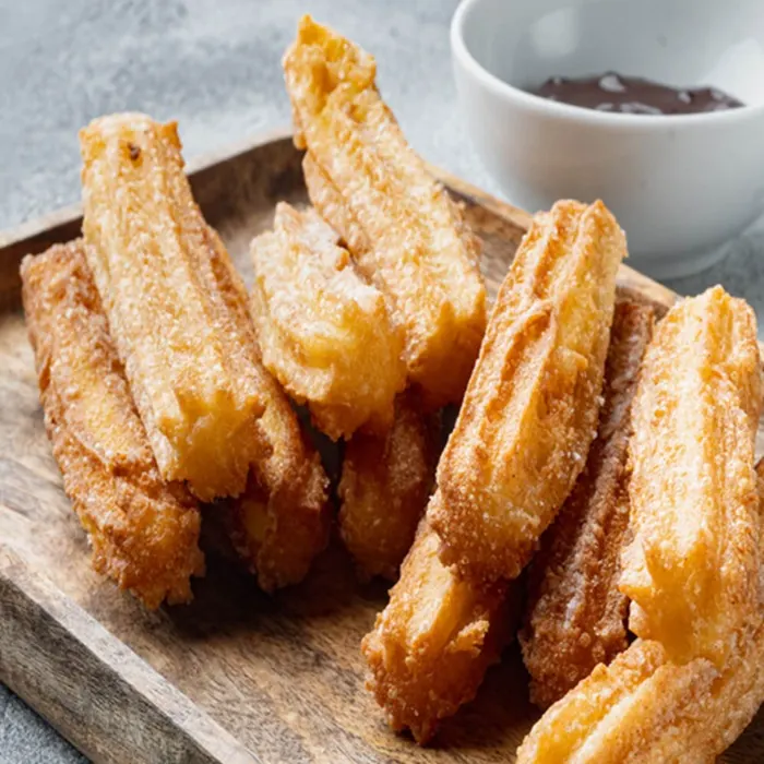Vegetarian Nut-Free Churros — Spanish recipe
