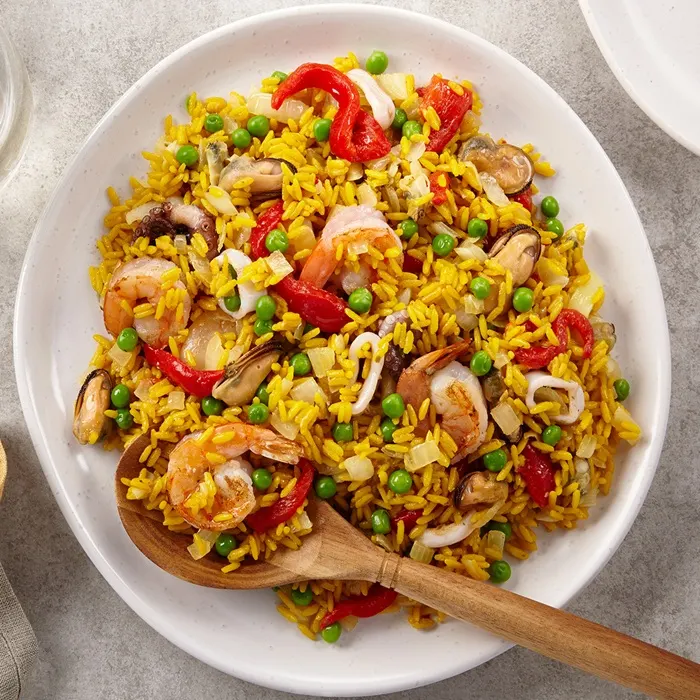 Gluten-Free Dairy-Free Seafood rice — Spanish recipe