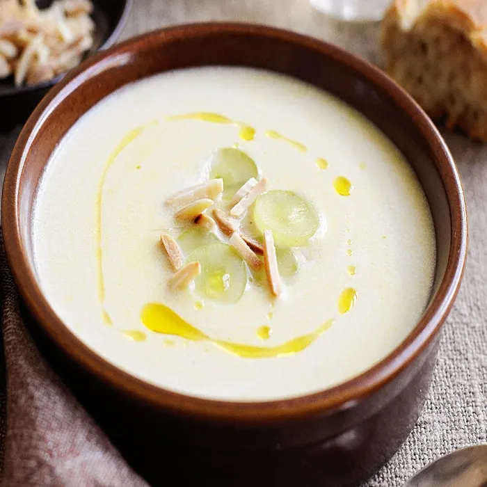 Vegan Vegetarian Ajo blanco — Spanish recipe