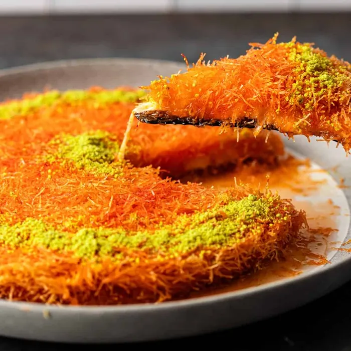 Vegetarian Nut-Free Knafeh — Saudi Arabian recipe