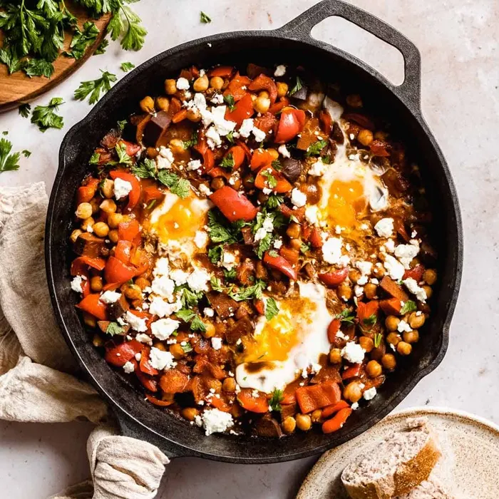 Vegetarian Gluten-Free Vegetarian Shakshuka — Saudi Arabian recipe